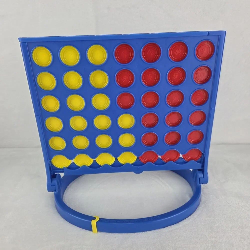 Connect 4 Board Game 2008 Hasbro MB Games Complete 3 Ways To Play